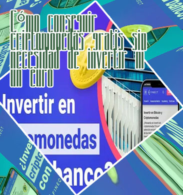 Criptomonedas sin invertir