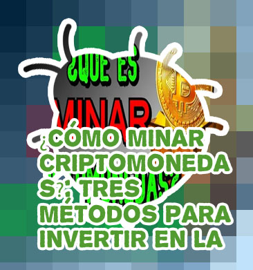 Minar criptomonedas